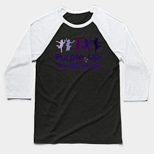 Purple Up For Military Month Of Military Child Baseball T-Shirt